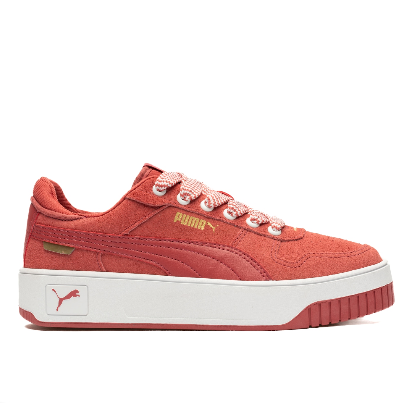 Tênis Puma Carina Street Thick Laces - Feminino - Foto 1