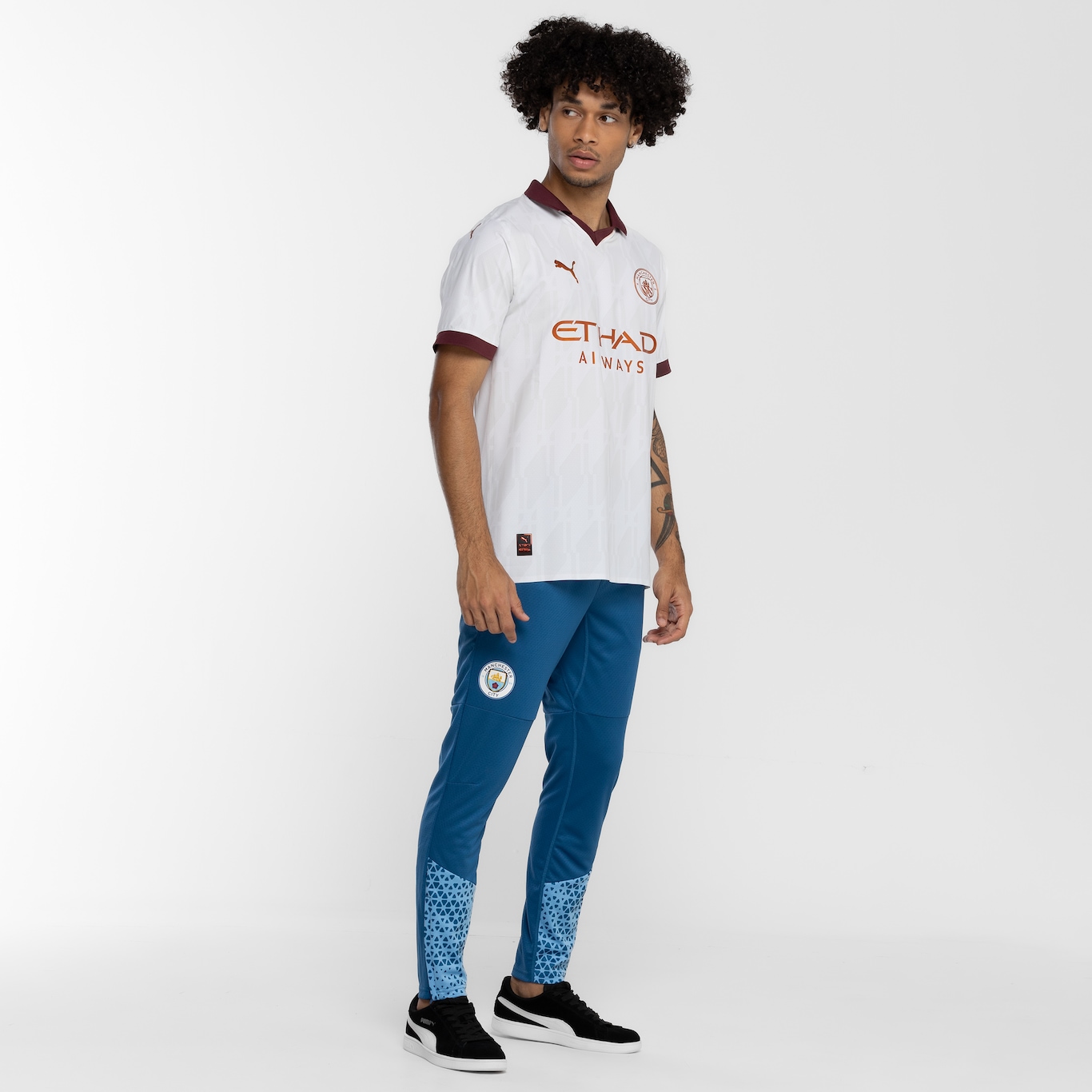 Camisa do Manchester City II 23 Puma Masculina Jogador - Foto 4