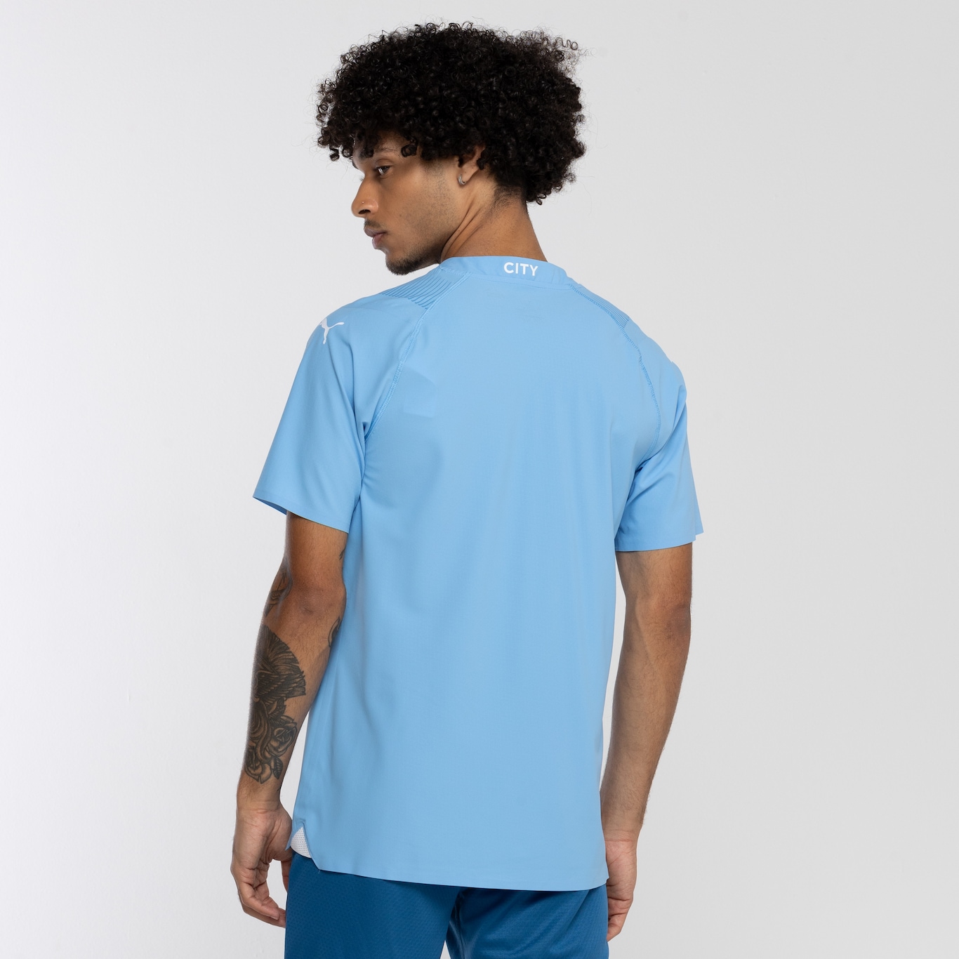 Camisa do Manchester City I 23 Puma Masculina Jogador - Foto 3