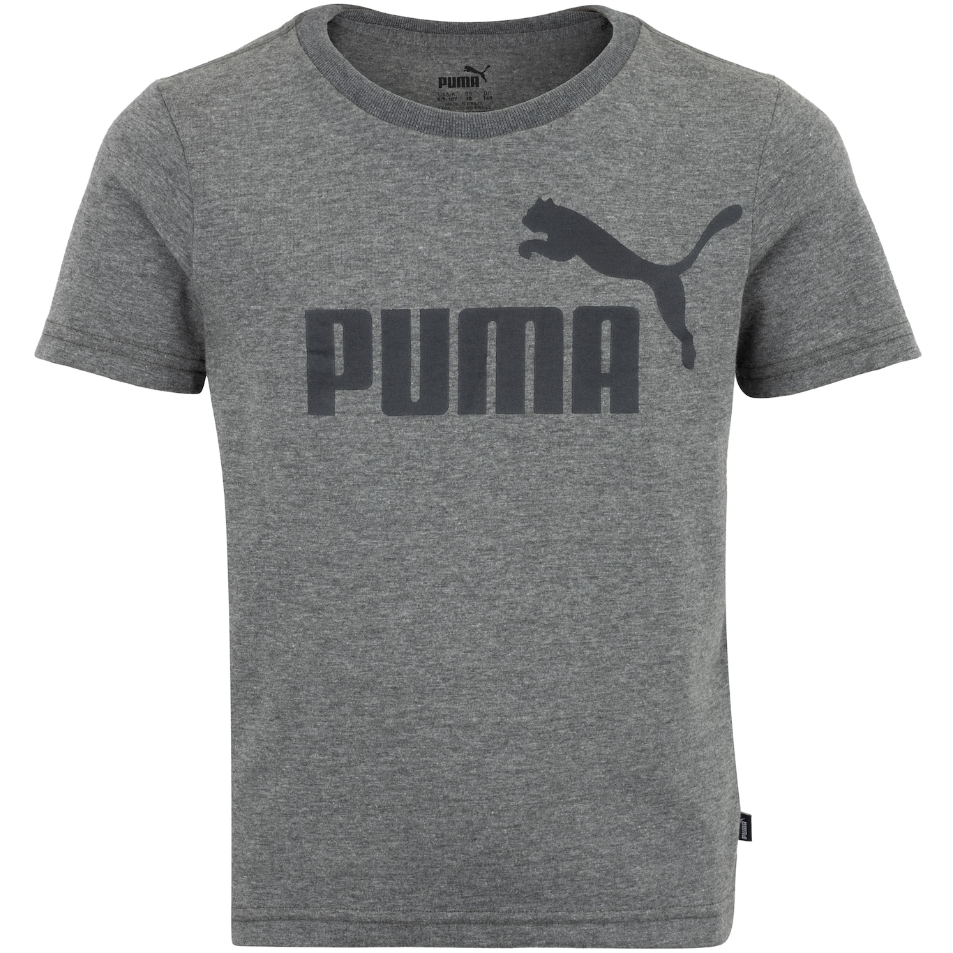 Camiseta Infantil Puma Essentials Logo Tee - Foto 1