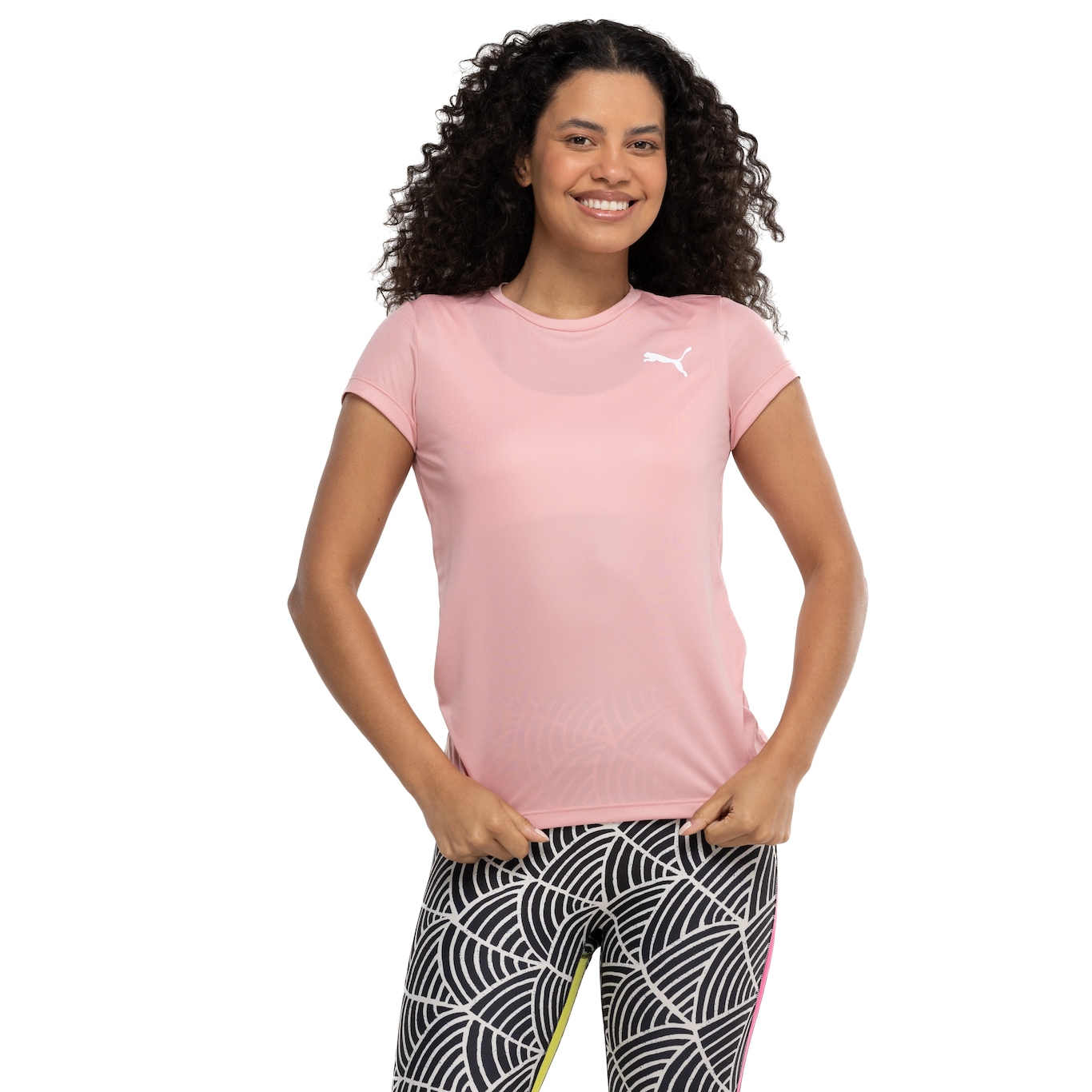 Camiseta Feminina Puma Manga Curta Active - Foto 3