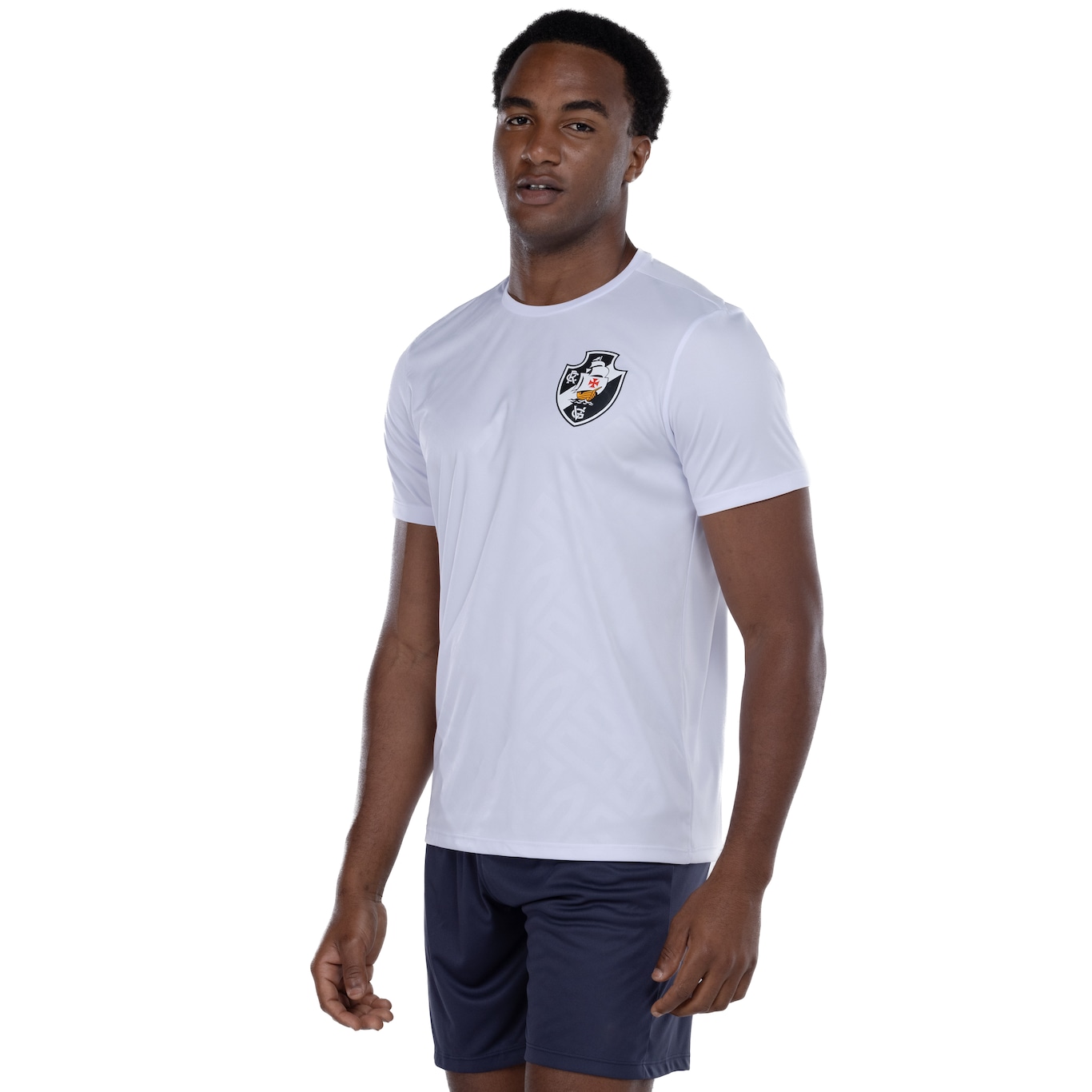 Camiseta do Vasco da Gama Masculina Embossed - Foto 1