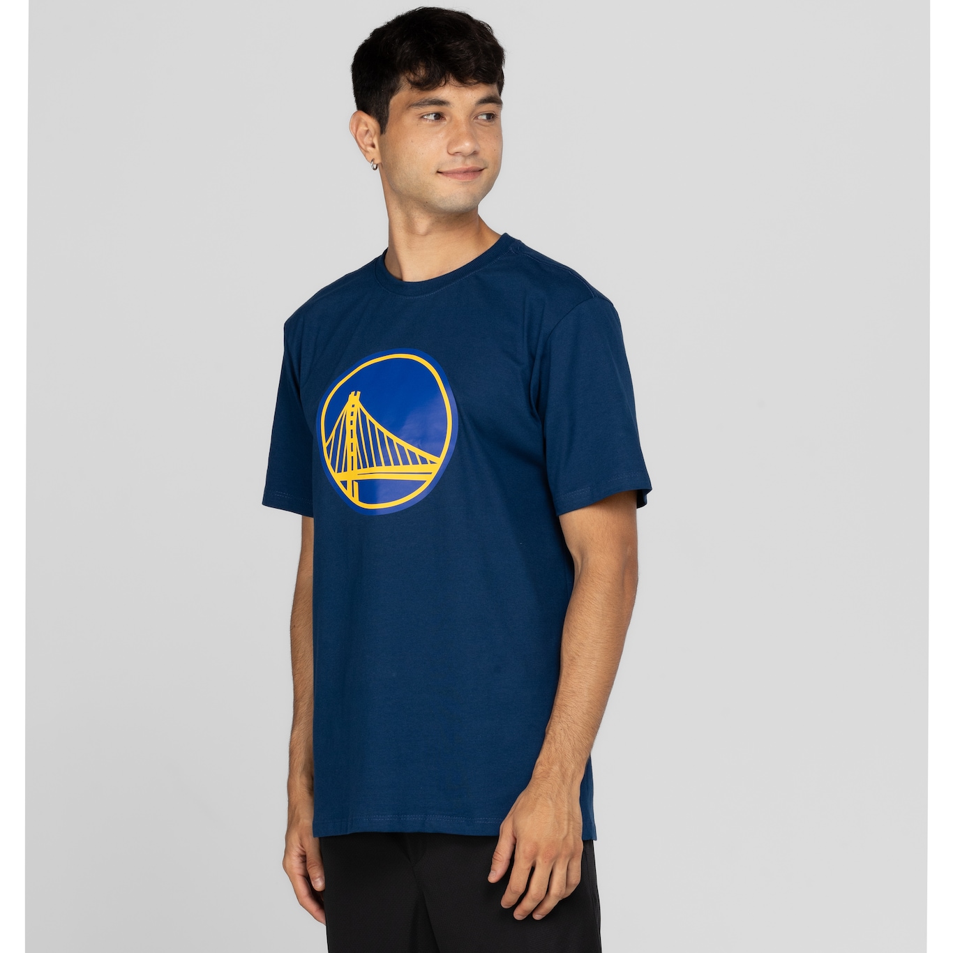 Camiseta Golden State Warriors Masculina NBA Transfer - Foto 5