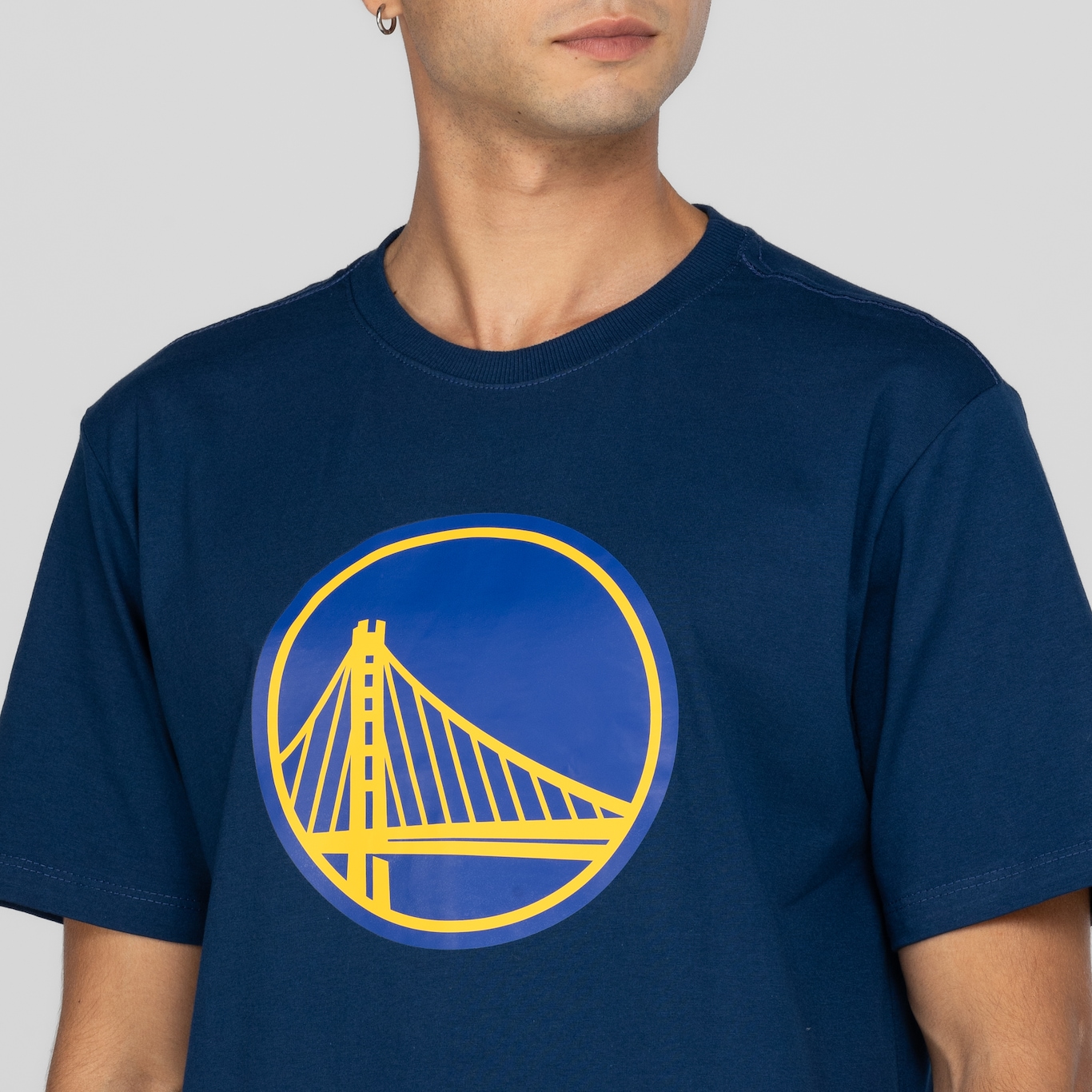 Camiseta Golden State Warriors Masculina NBA Transfer - Foto 6