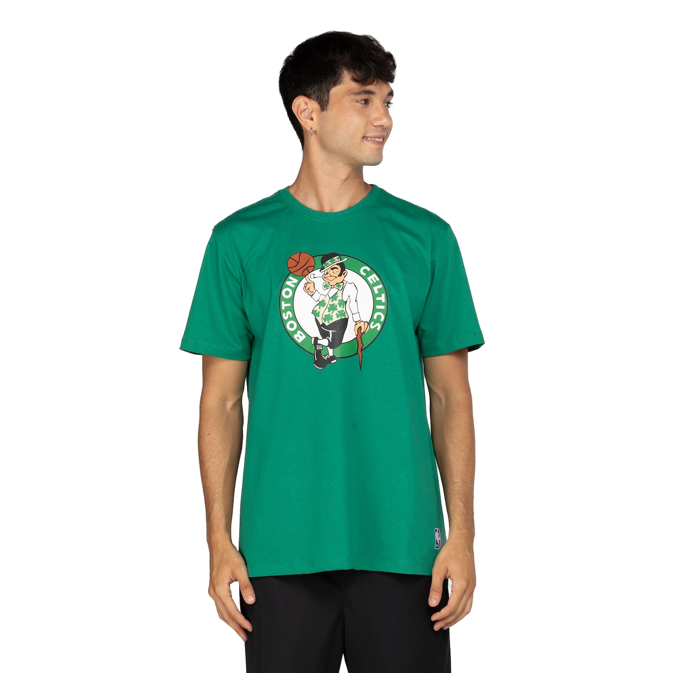 Camiseta Boston Celtics Masculina NBA Manga Curta Transfer - Video 1