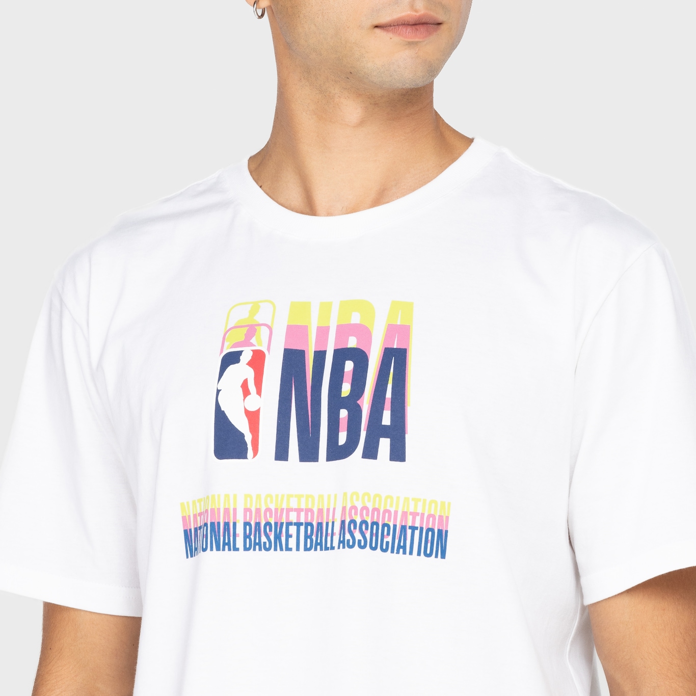 Camiseta Masculina NBA Manga Curta Outverse em Promoção