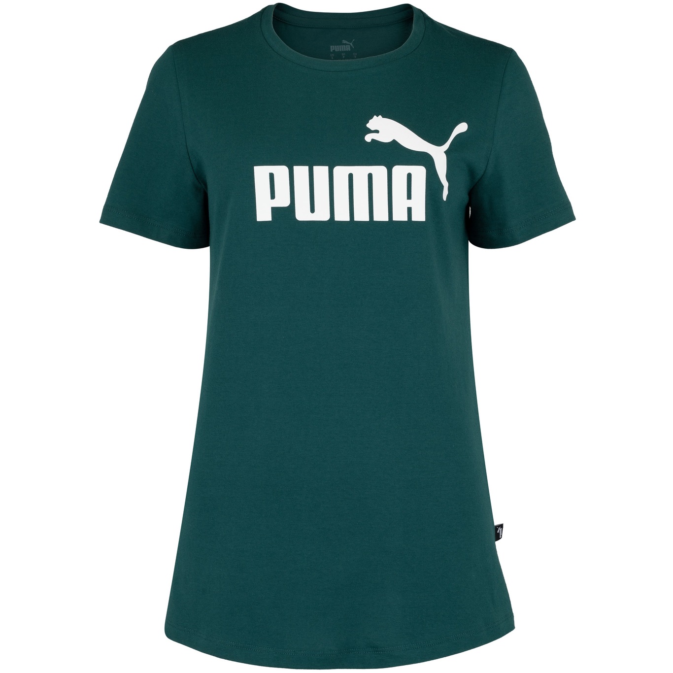 Camiseta Feminina Puma Manga Curta Essentials Logo Tee - Foto 6