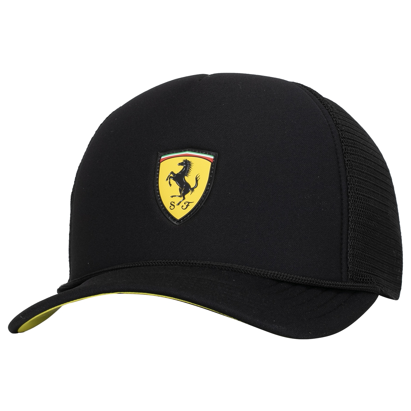 Boné Aba Curva Puma Snapback Ferrari Sptwr Race Trucker Adulto - Foto 1