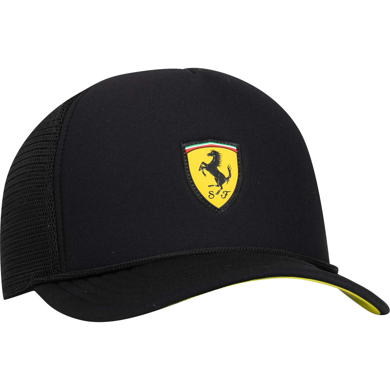 Boné Aba Curva Puma Snapback Ferrari Sptwr Race Trucker Adulto - Foto 4