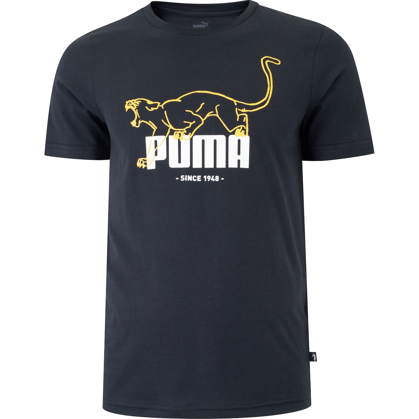 Camiseta Masculina Puma Manga Curta Graphics Animal - Foto 6