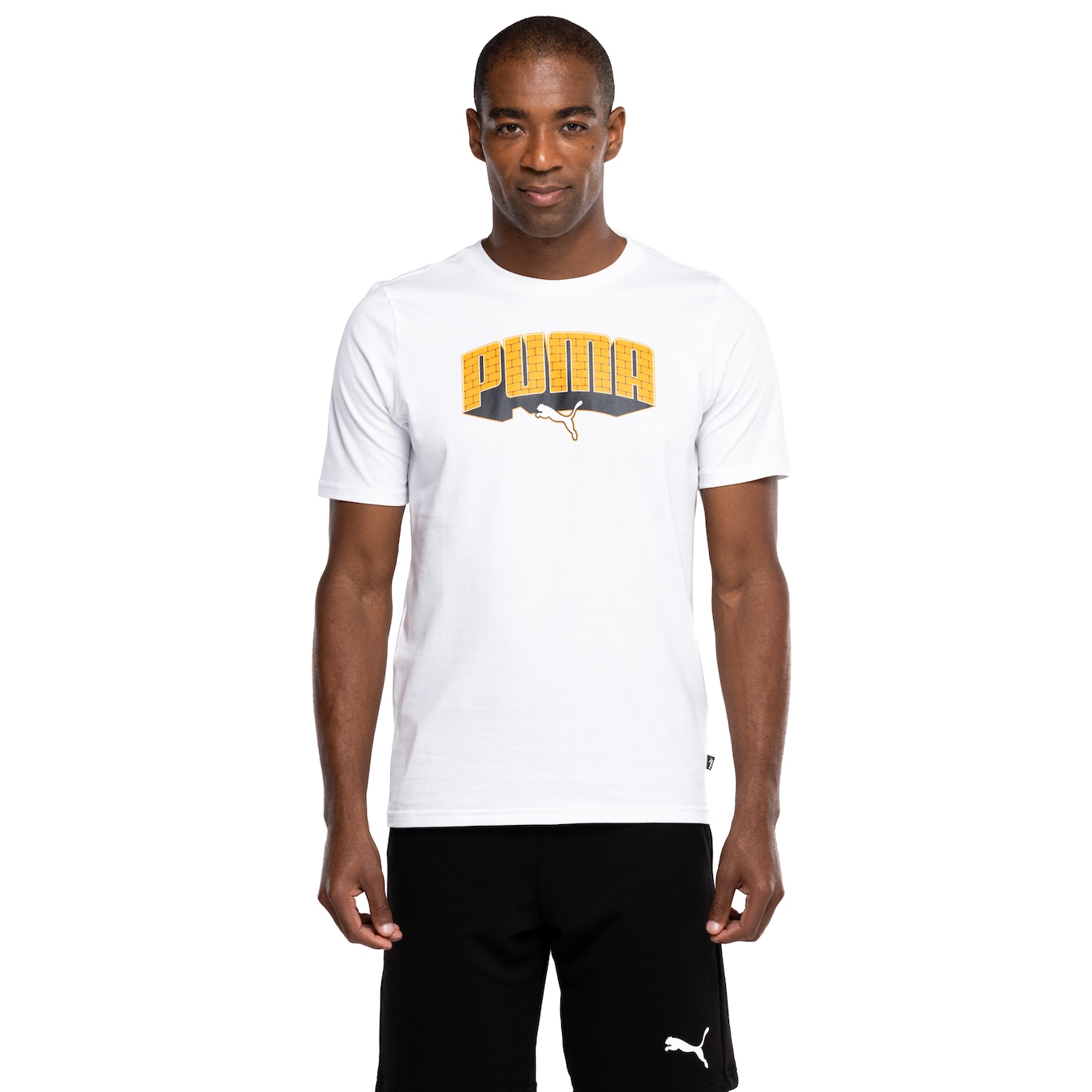 Camiseta Masculina Puma Manga Curta Graphics Hip Hop - Video 1