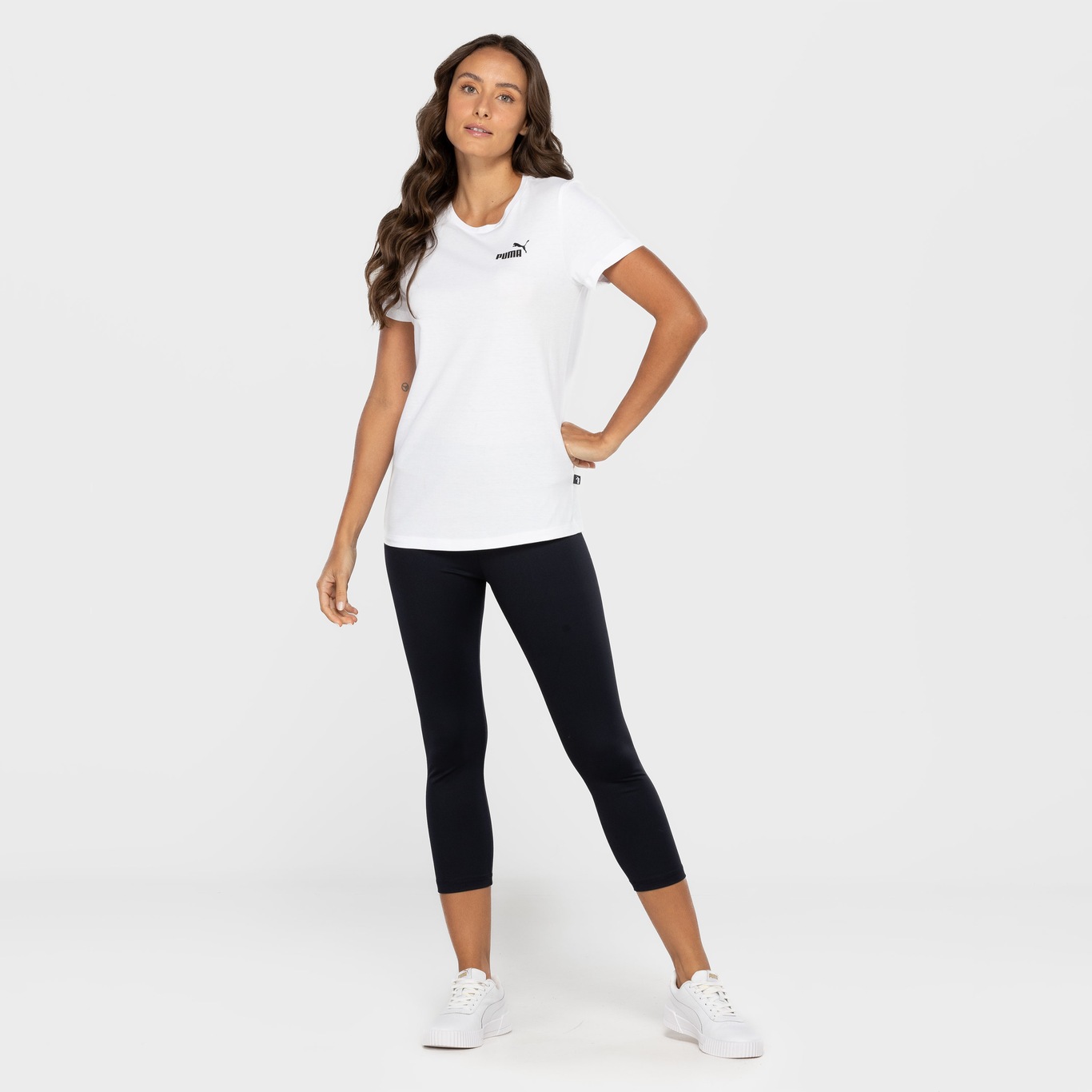 Camiseta Puma Ess Small Logo Tee Fem - Foto 4