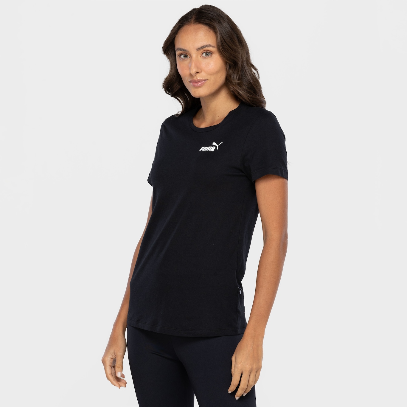 Camiseta Puma Ess Small Logo Tee Fem - Foto 5