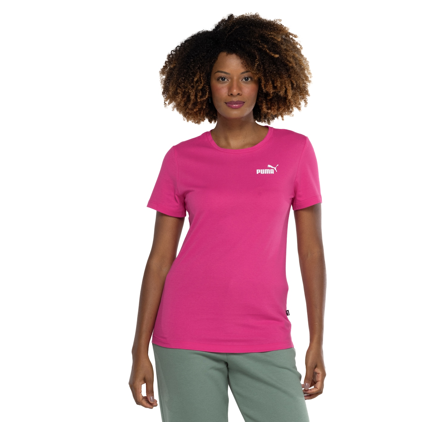 Camiseta Puma Ess Small Logo Tee Fem - Video 1