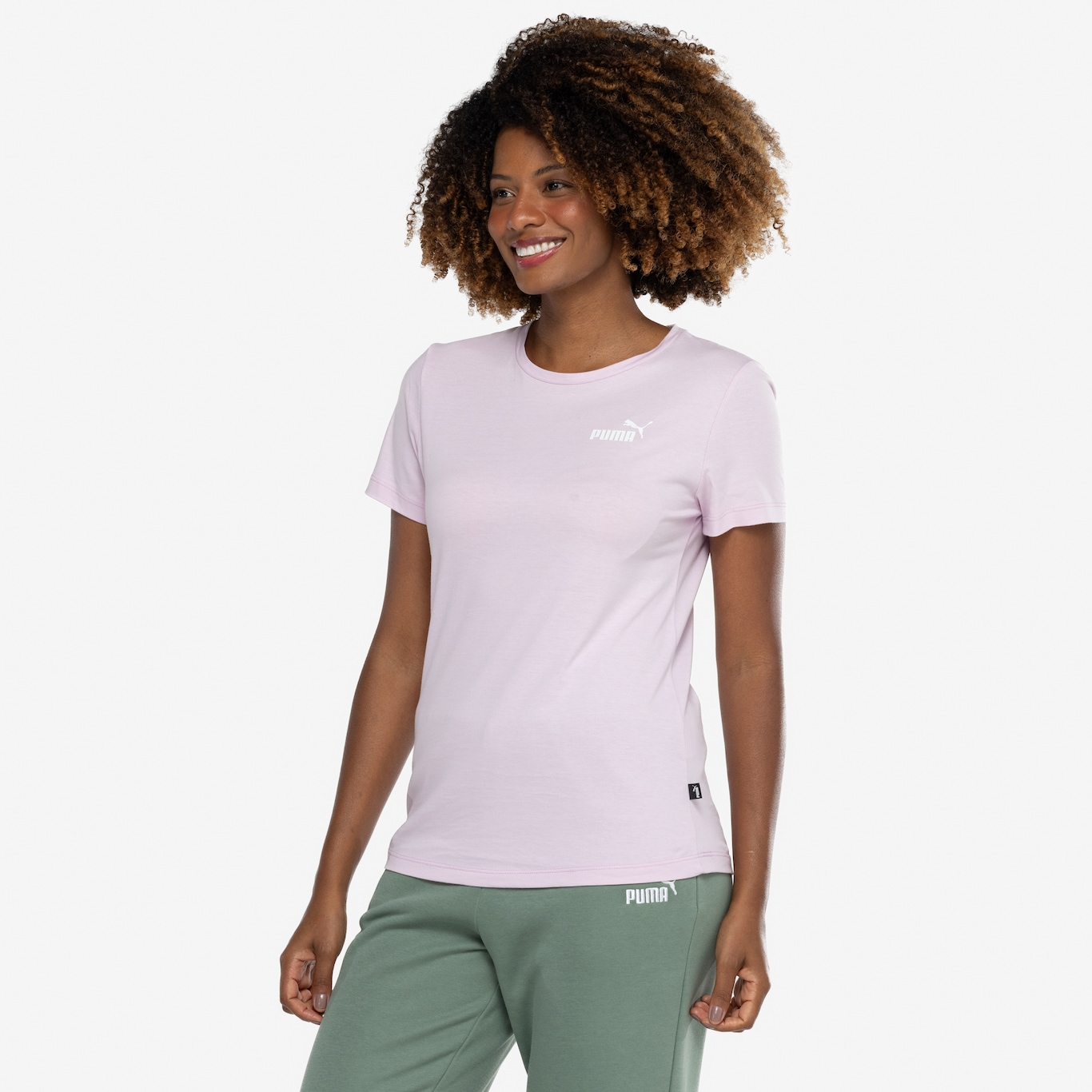 Camiseta Puma Ess Small Logo Tee Fem - Foto 5