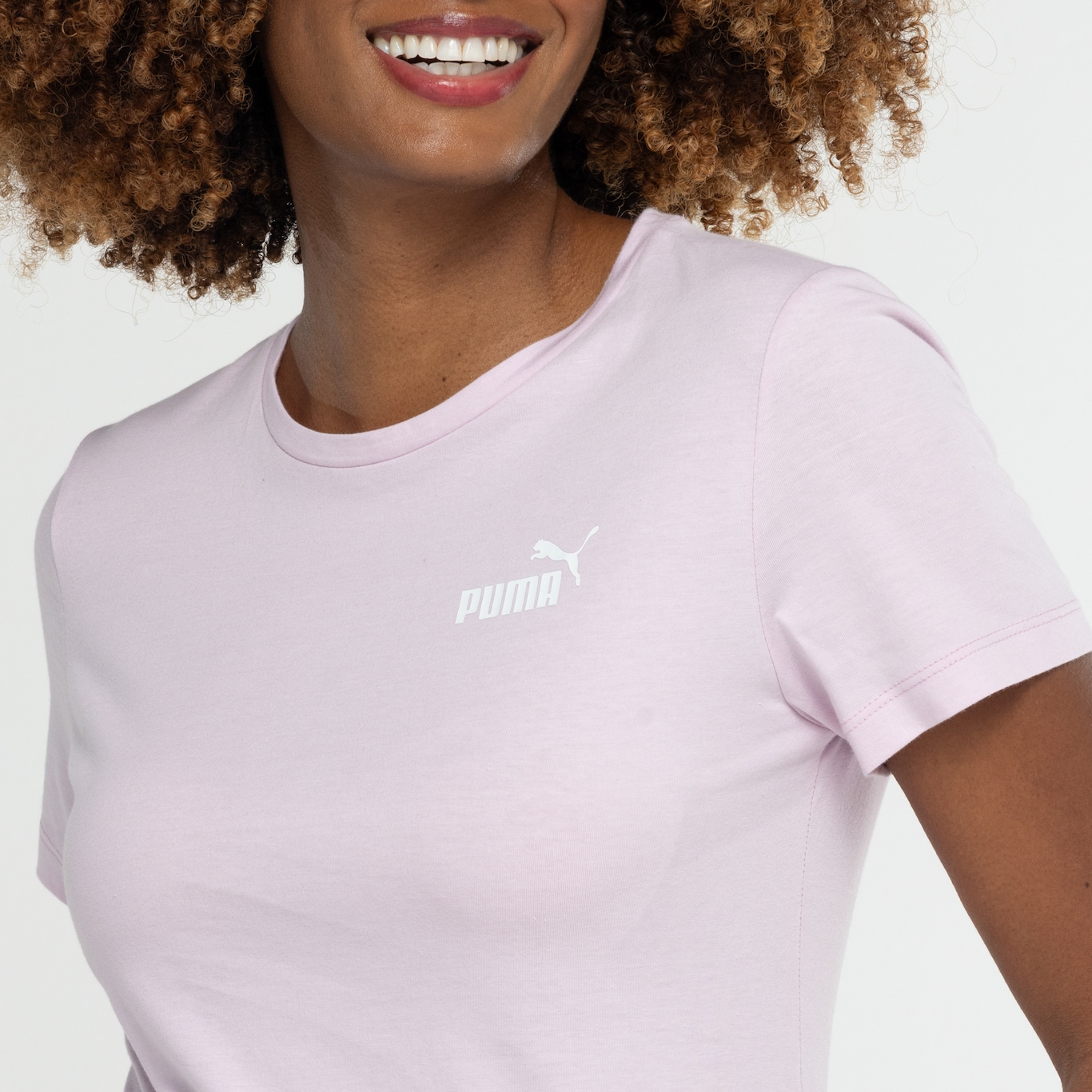 Camiseta Puma Ess Small Logo Tee Fem - Foto 6