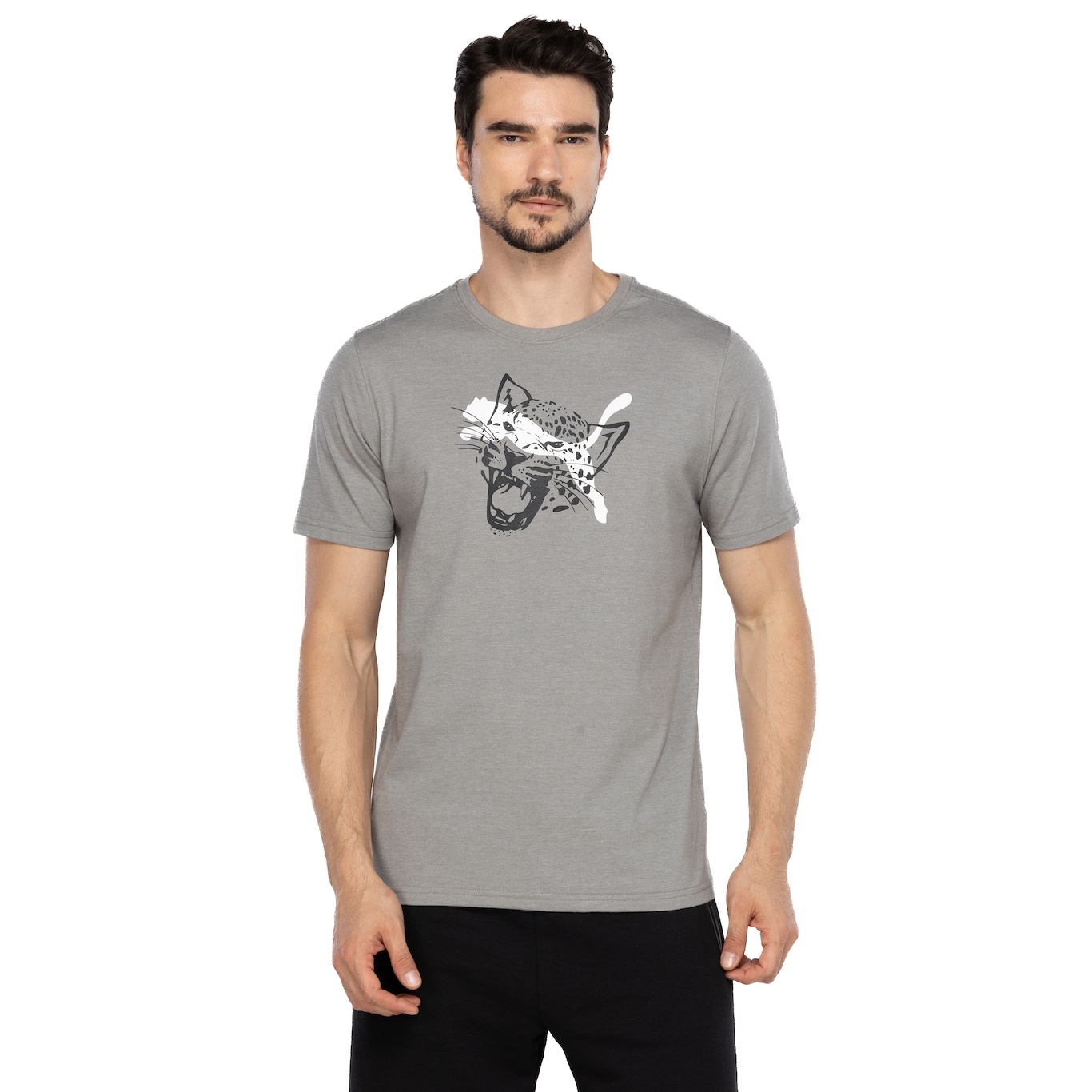 Camiseta Masculina Puma Training Cat Tee - Video 1