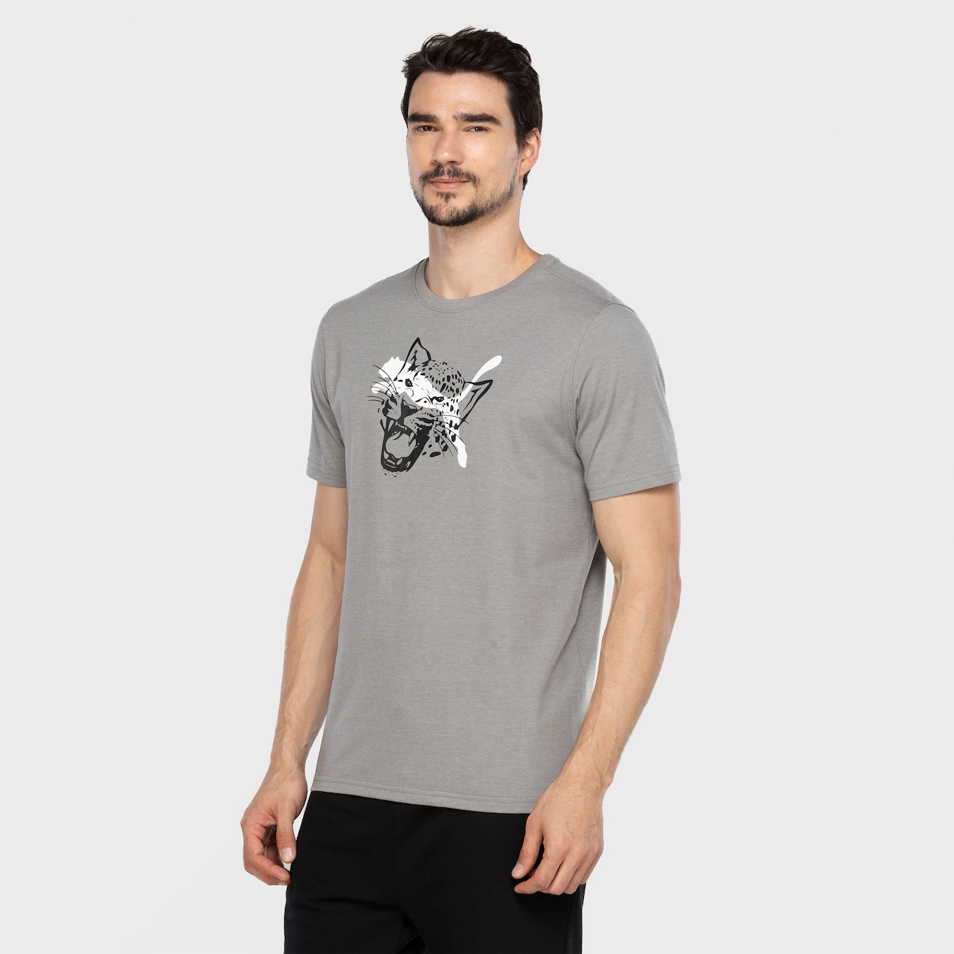 Camiseta Masculina Puma Training Cat Tee - Foto 5