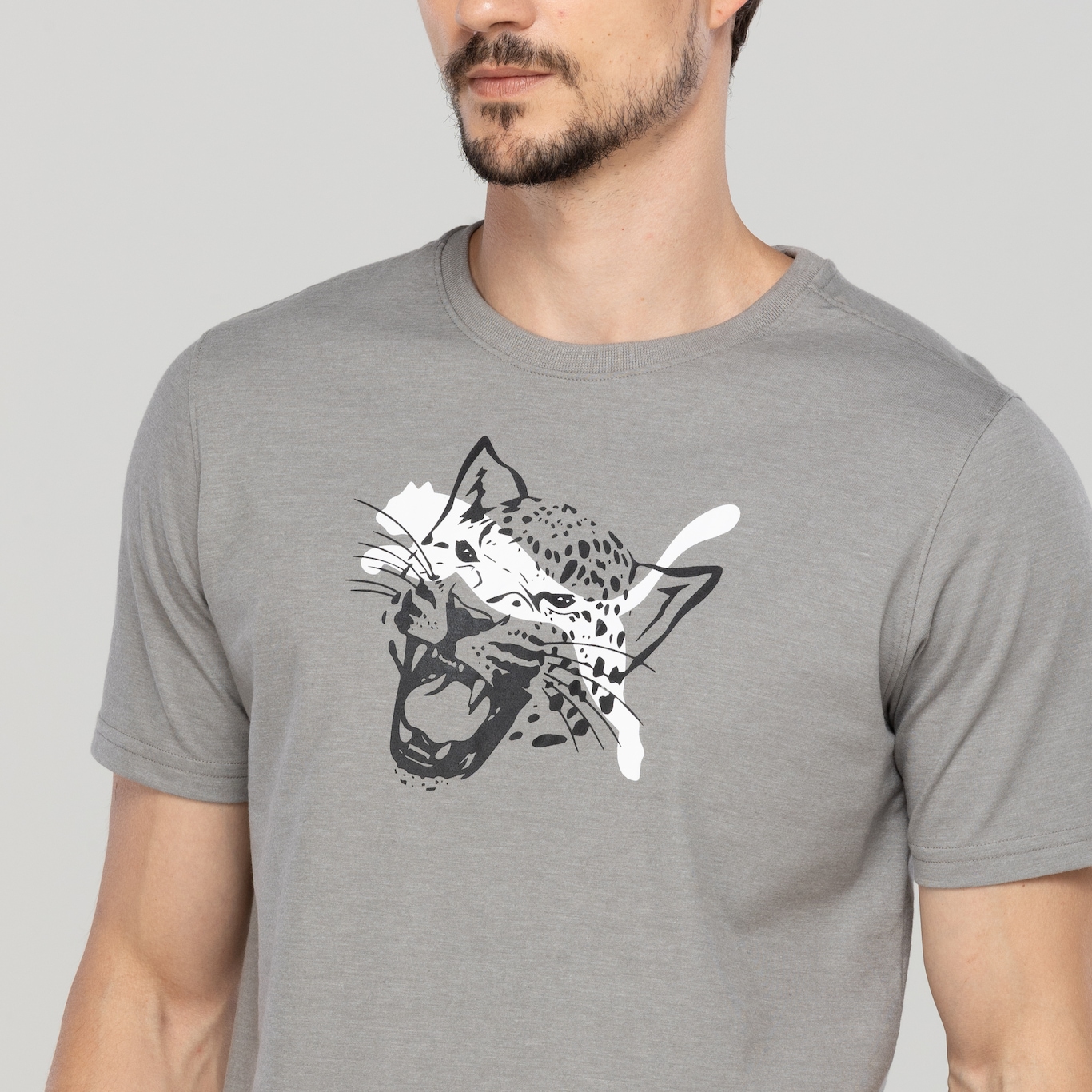 Camiseta Masculina Puma Training Cat Tee - Foto 6