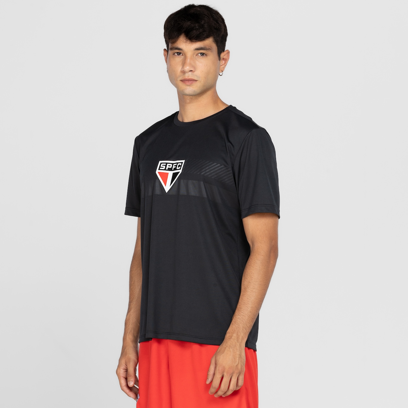 Camiseta do São Paulo Masculina Embossed - Foto 5