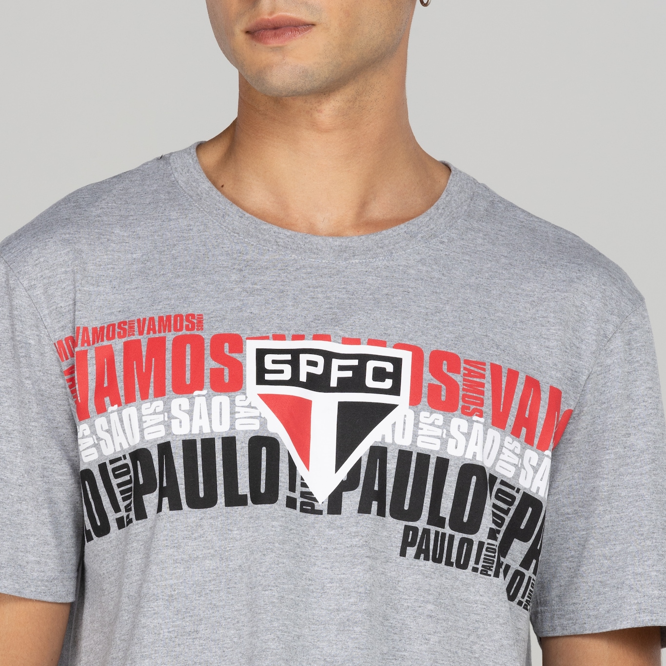 Camiseta do São Paulo Masculina Estádio - Foto 6