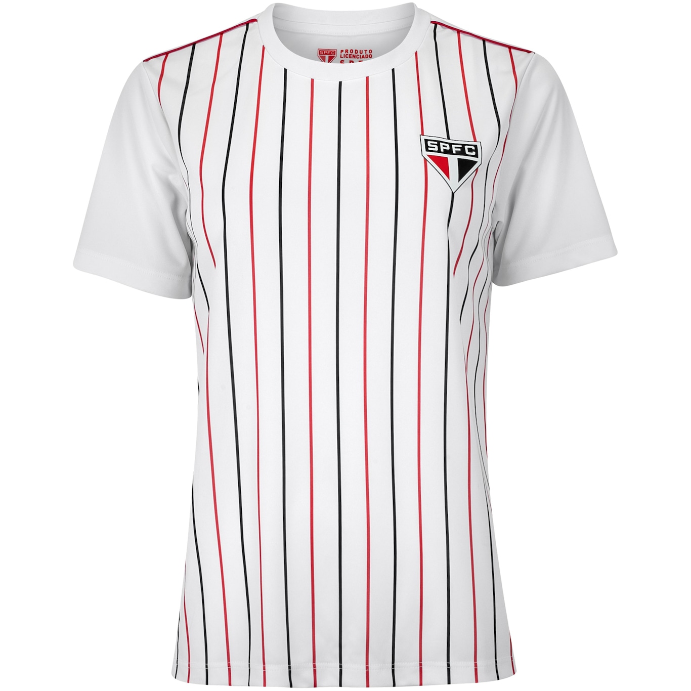 Camiseta do São Paulo Feminina Listrada - Foto 6