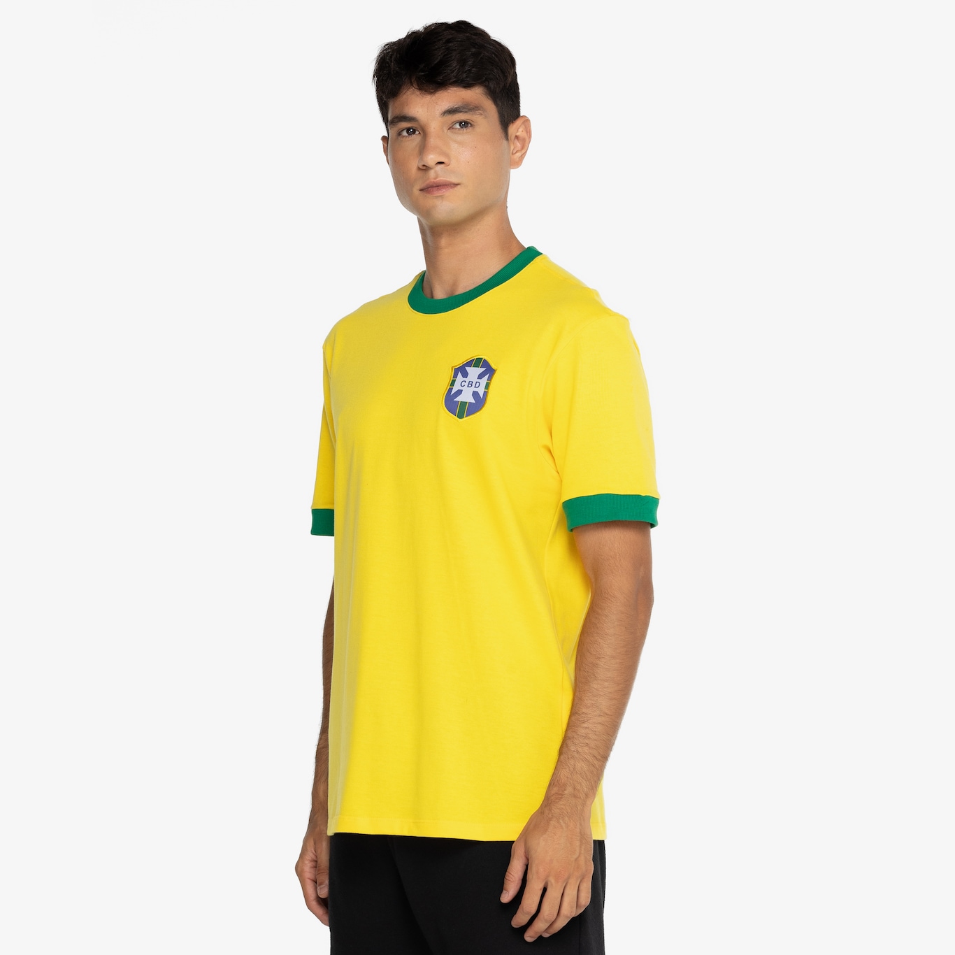 Camiseta CBF Masculina Retrô 70 - Foto 6