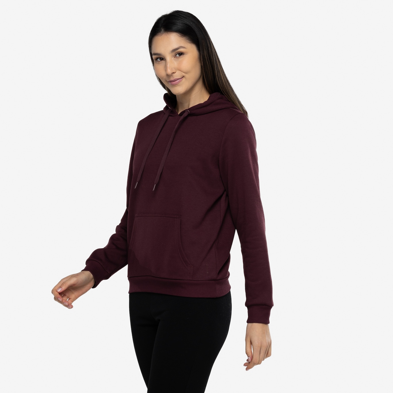 Blusa de Moletom Feminino Oxer com Capuz Canguru Fleece - Foto 5