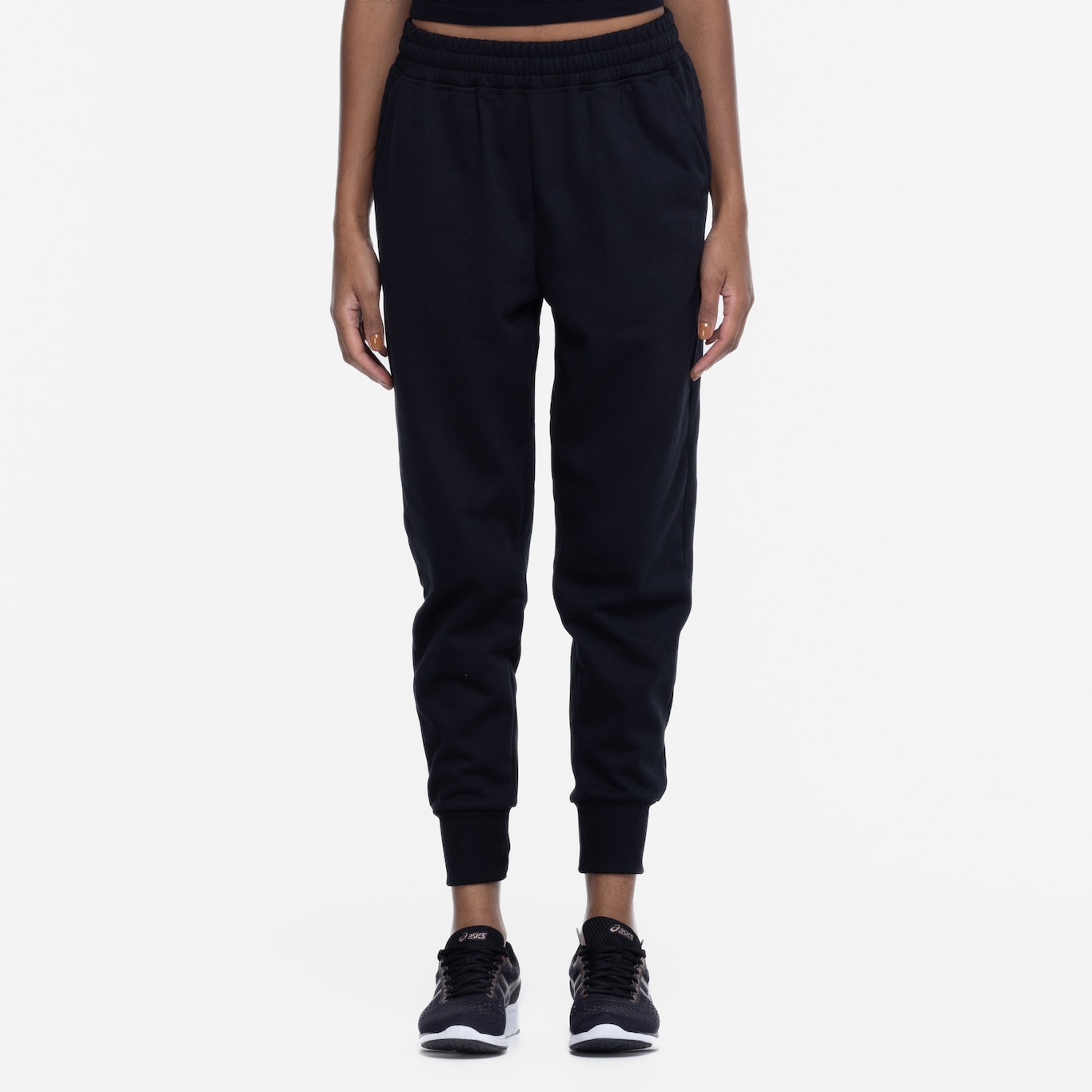 Calça Jogger Feminina Oxer Moletom Bolso Seguro - Foto 4