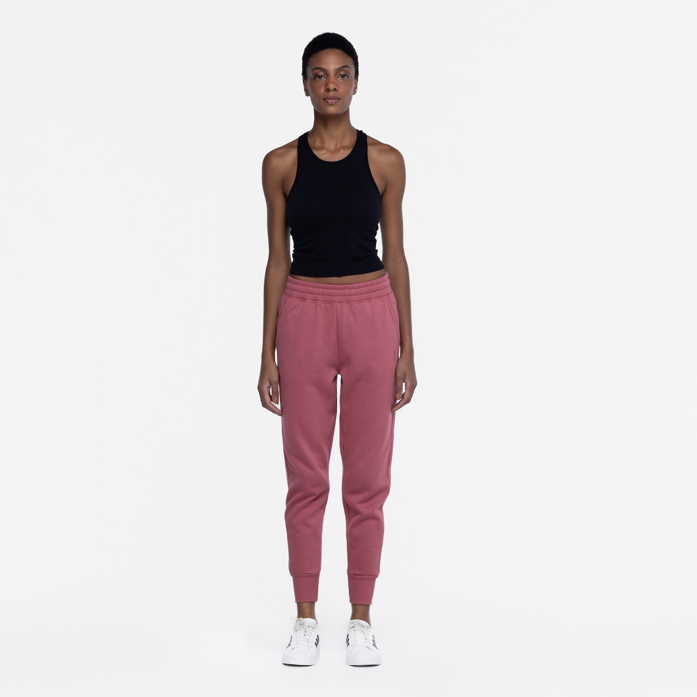 Calça Jogger Feminina Oxer Moletom Bolso Seguro - Foto 5