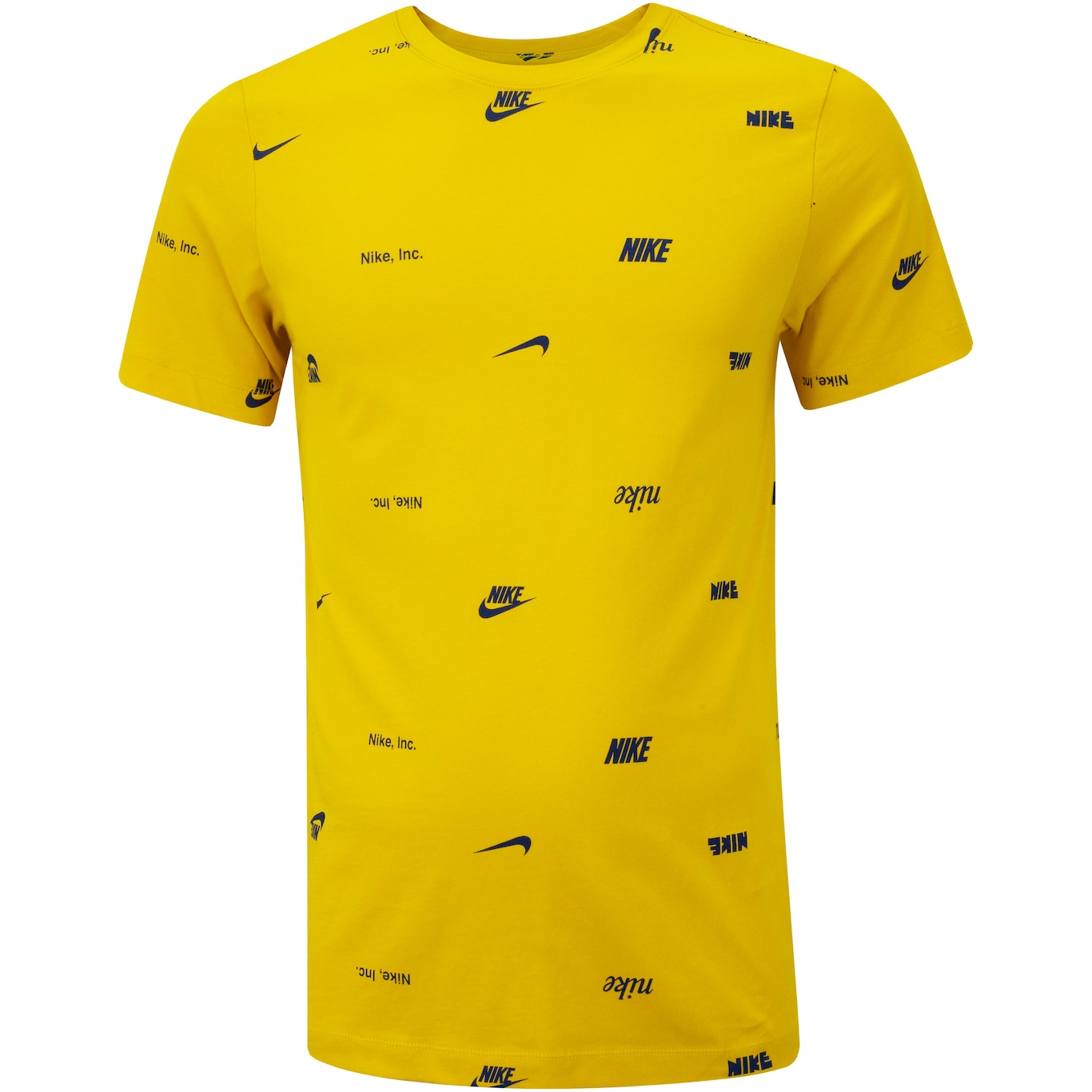 Camiseta Masculina Nike Sportswear Tee Club Aop - Foto 6