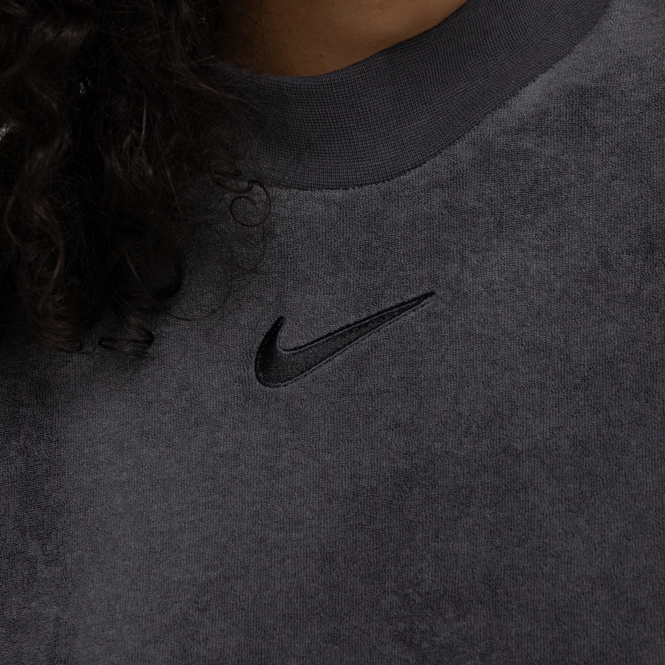 Camiseta Feminina Nike Manga Curta Sportswear Trry Mck Boy - Foto 6