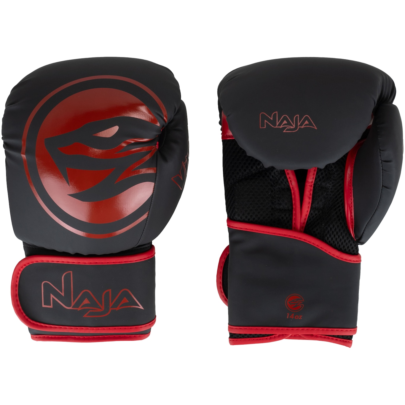 Luvas de Boxe Naja Viper Line Muay Thai 14 OZ Adulto - Foto 1