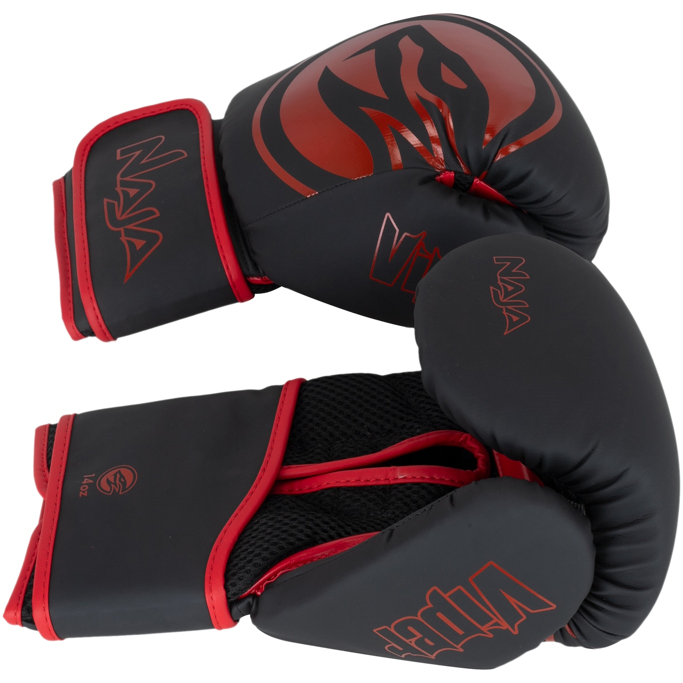 Luvas de Boxe Naja Viper Line Muay Thai 14 OZ Adulto - Foto 2