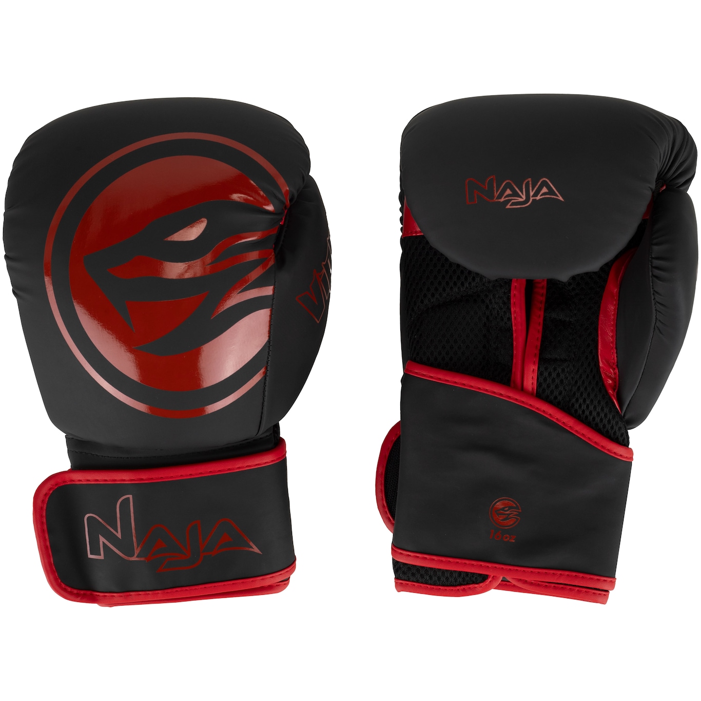 Luvas de Boxe Muay Thai Naja Viper 16 OZ Adulto - Foto 1