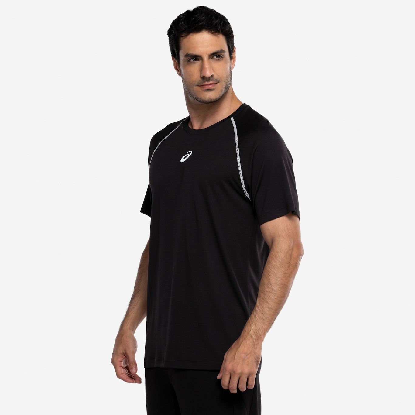 Camiseta Masculina ASICS Manga Curta Tokyo - Foto 5