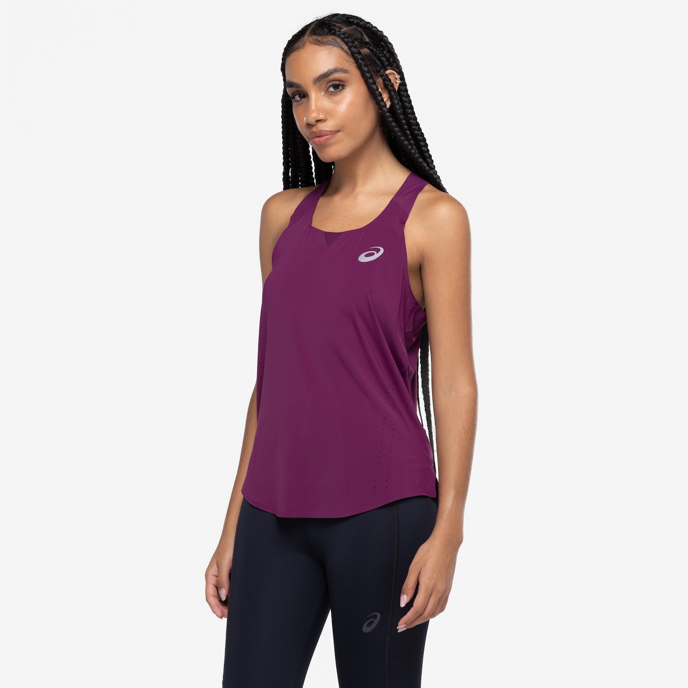 Camiseta Regata Feminina ASICS Selada - Foto 5