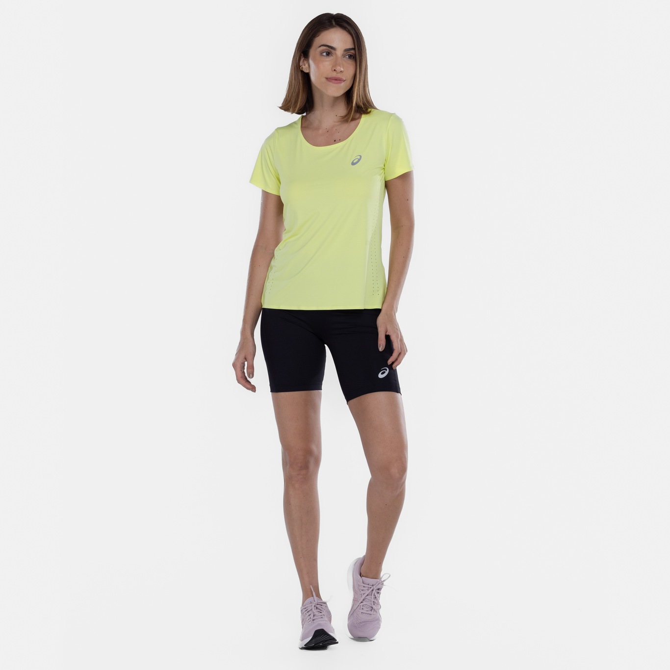 Camiseta Feminina ASICS Manga Curta Selada New - Foto 3