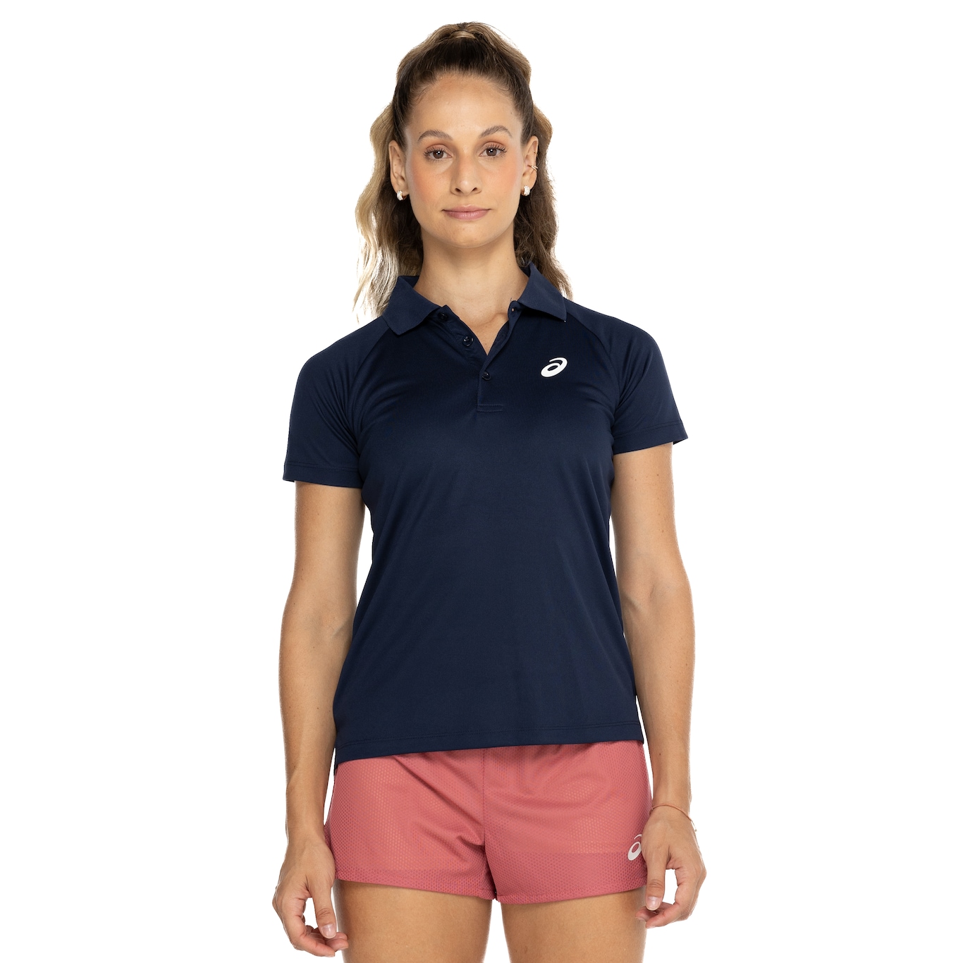 Camisa Polo Feminina ASICS Racket - Video 1