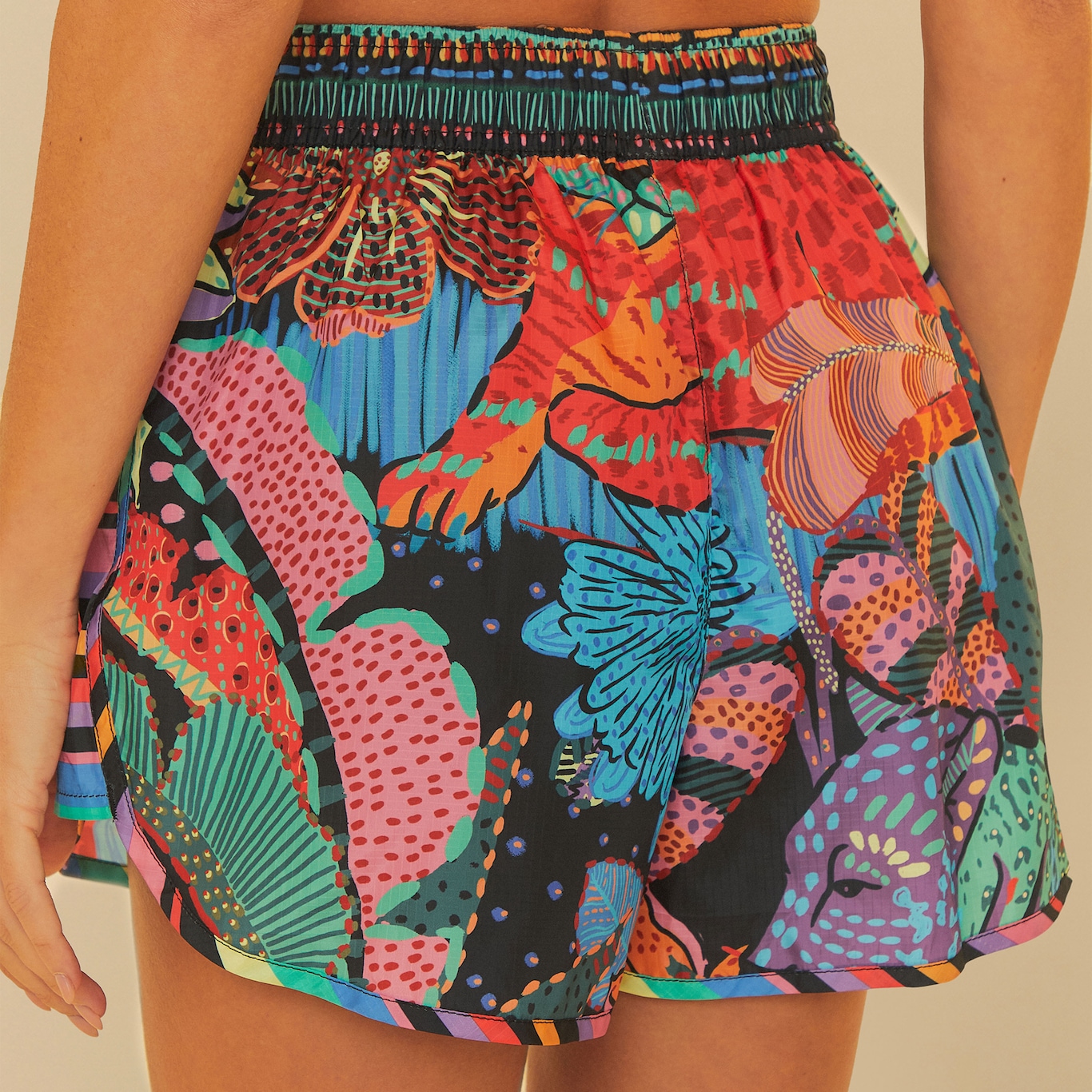 Short Feminino Farm Onça Cool Nylon - Foto 2