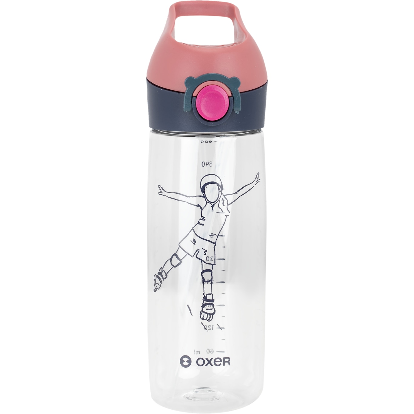 Garrafa Oxer Infantil 600Ml - Foto 1