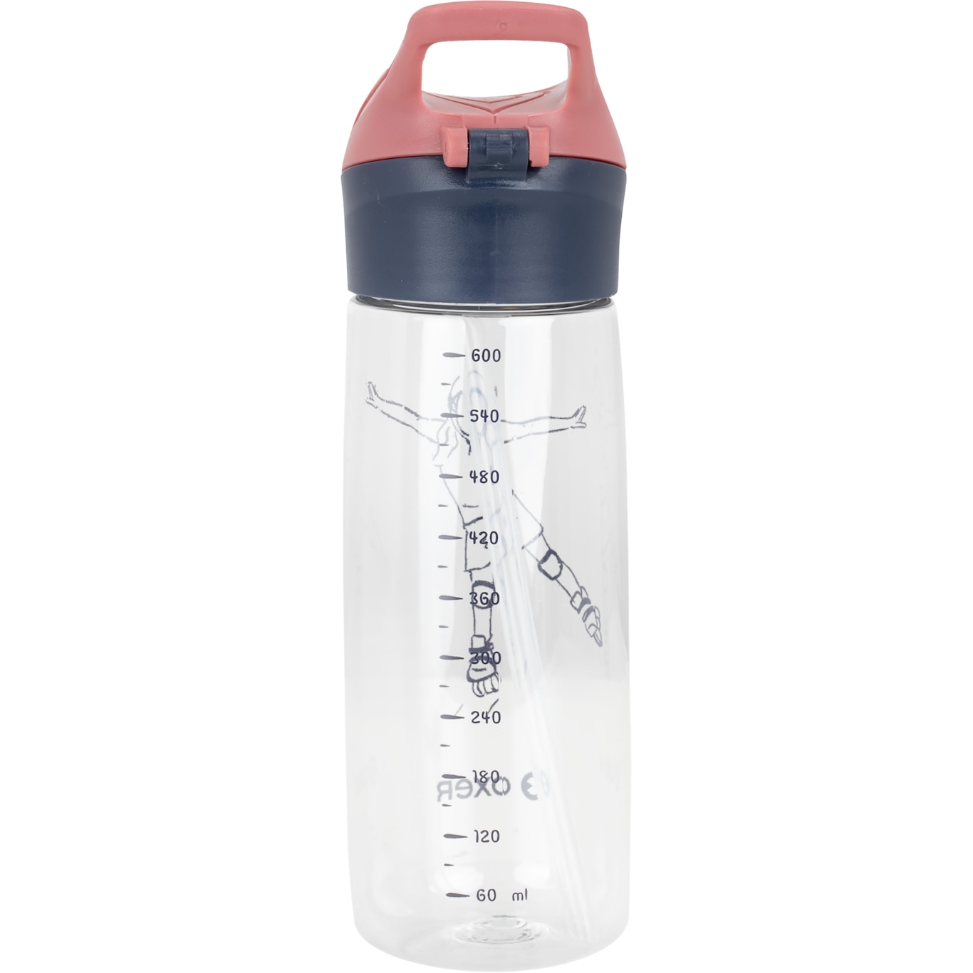 Garrafa Oxer Infantil 600Ml - Foto 2