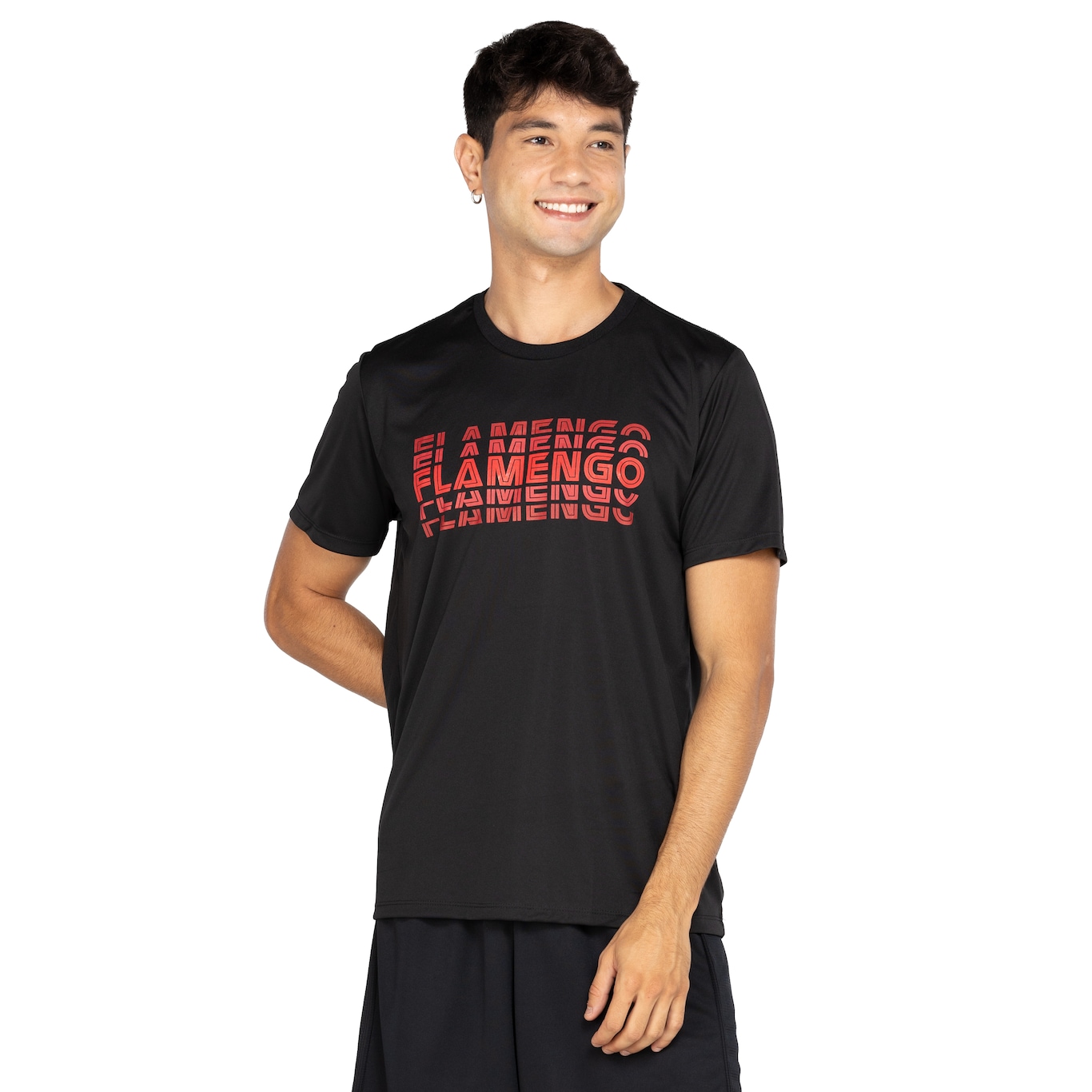 Camiseta Braziline Flamengo Schoolers Masculina em Promoção na