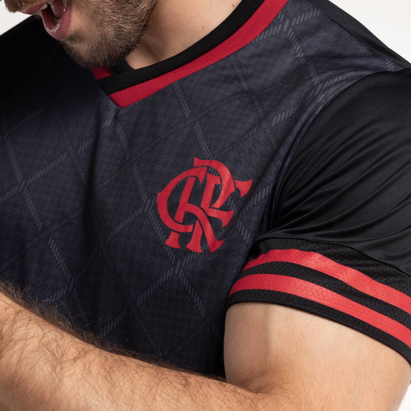 Camiseta do Flamengo Masculina Braziline Season - Foto 6