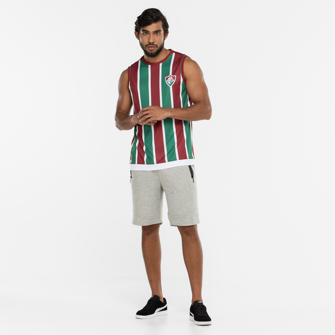 Camiseta Regata do Fluminense Braziline Masculina Division - Foto 4