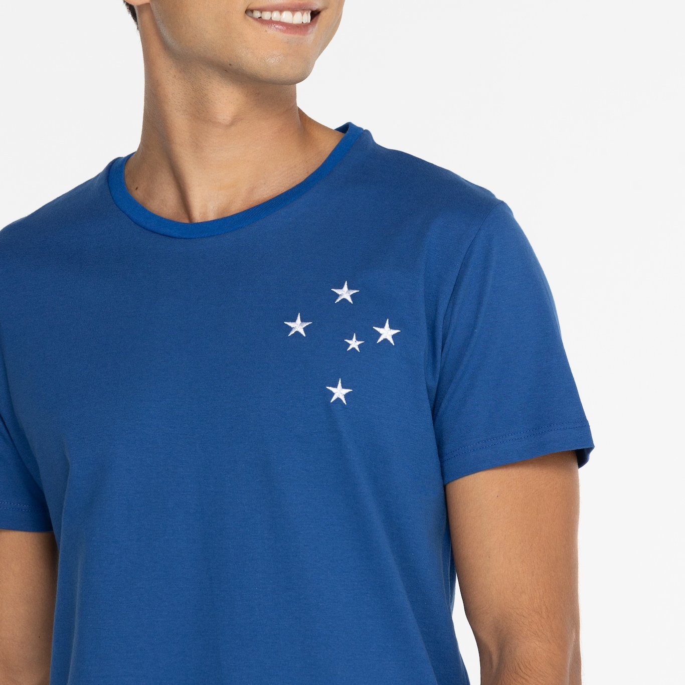 Camiseta do Cruzeiro Braziline Masculina Colloquial - Foto 6