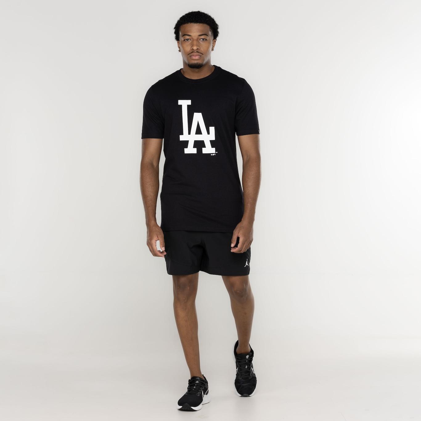 Camiseta Los Angeles Dodgers Masculina New Era Manga Curta Logo - Foto 5