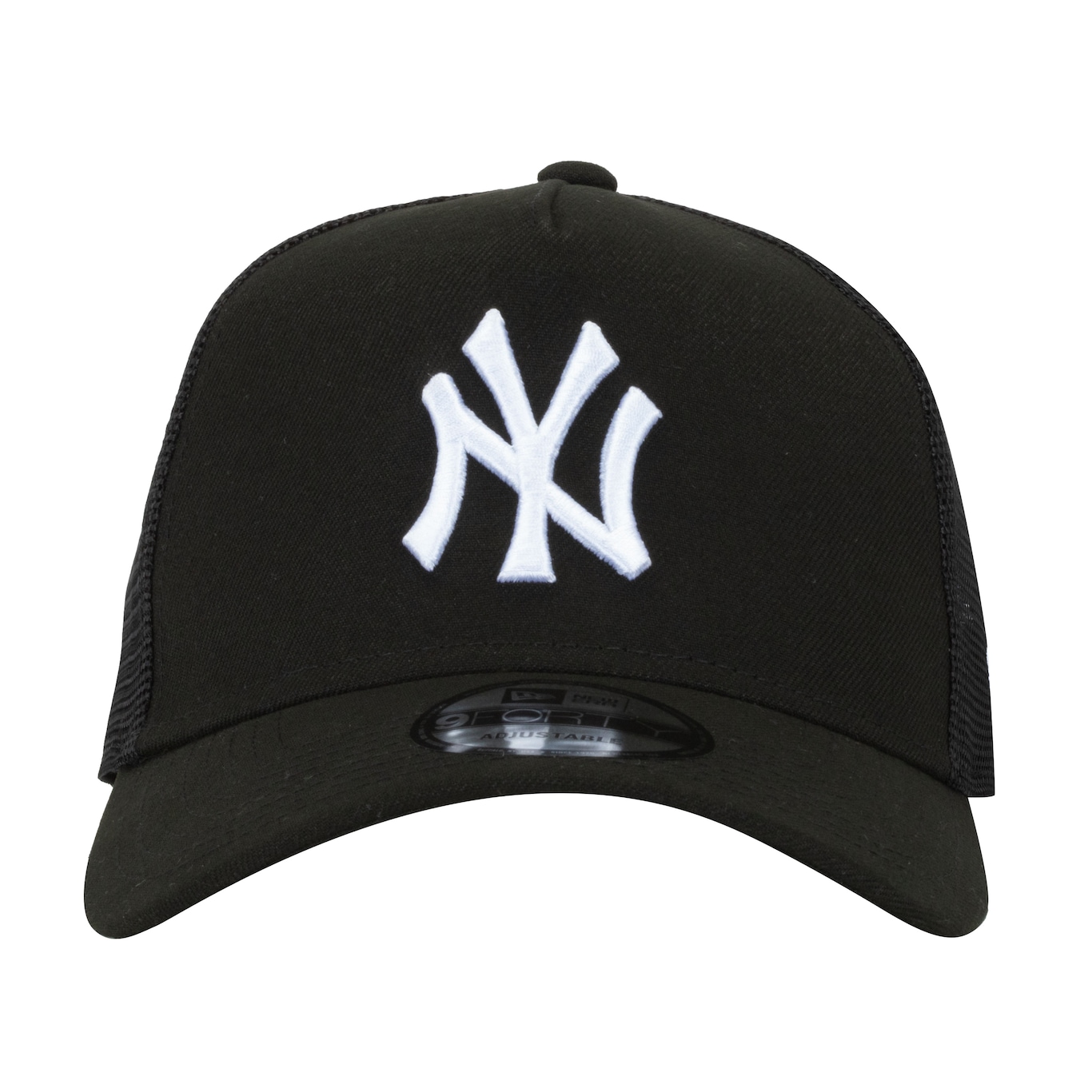 Boné New York Yankees New Era Aba Curva 940 Trucker Snapback - Adulto - Foto 2