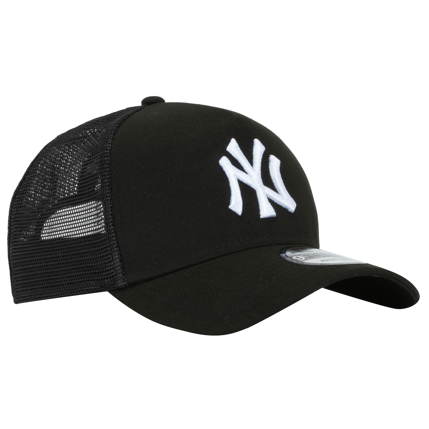 Boné New York Yankees New Era Aba Curva 940 Trucker Snapback - Adulto - Foto 5