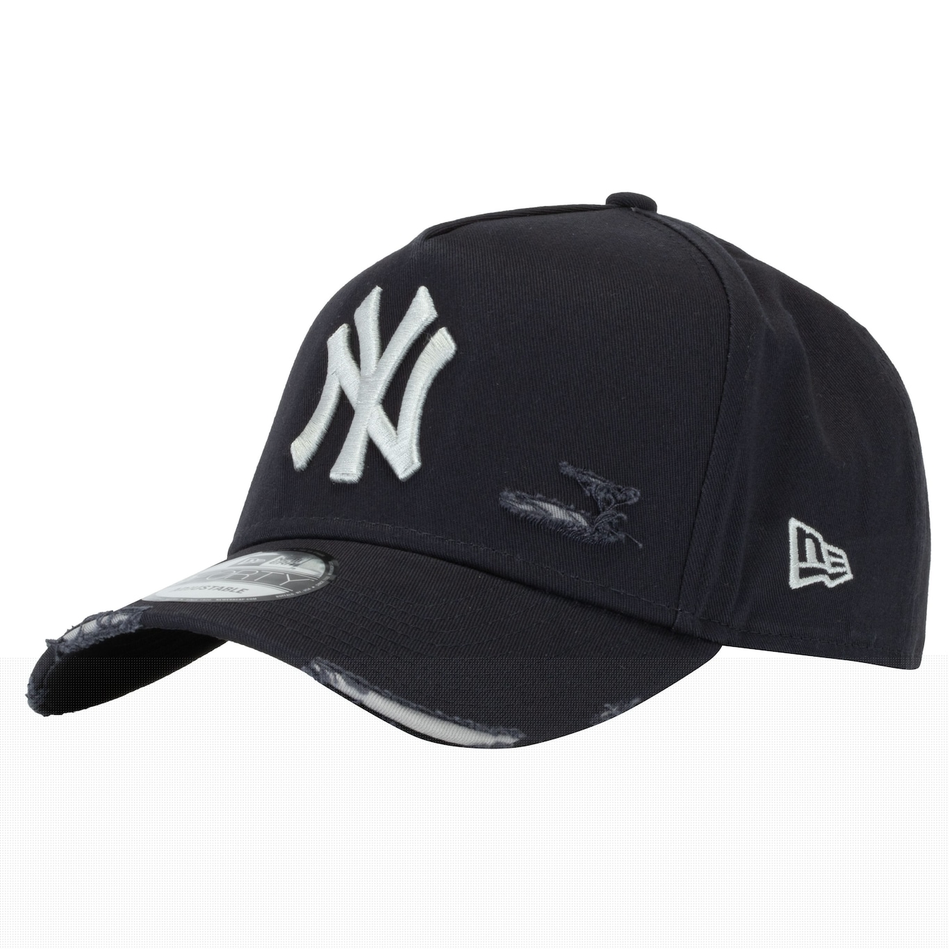 Boné New York Yankees New Era Aba Curva 940 Af Strapback Destroyed - Adulto - Foto 1